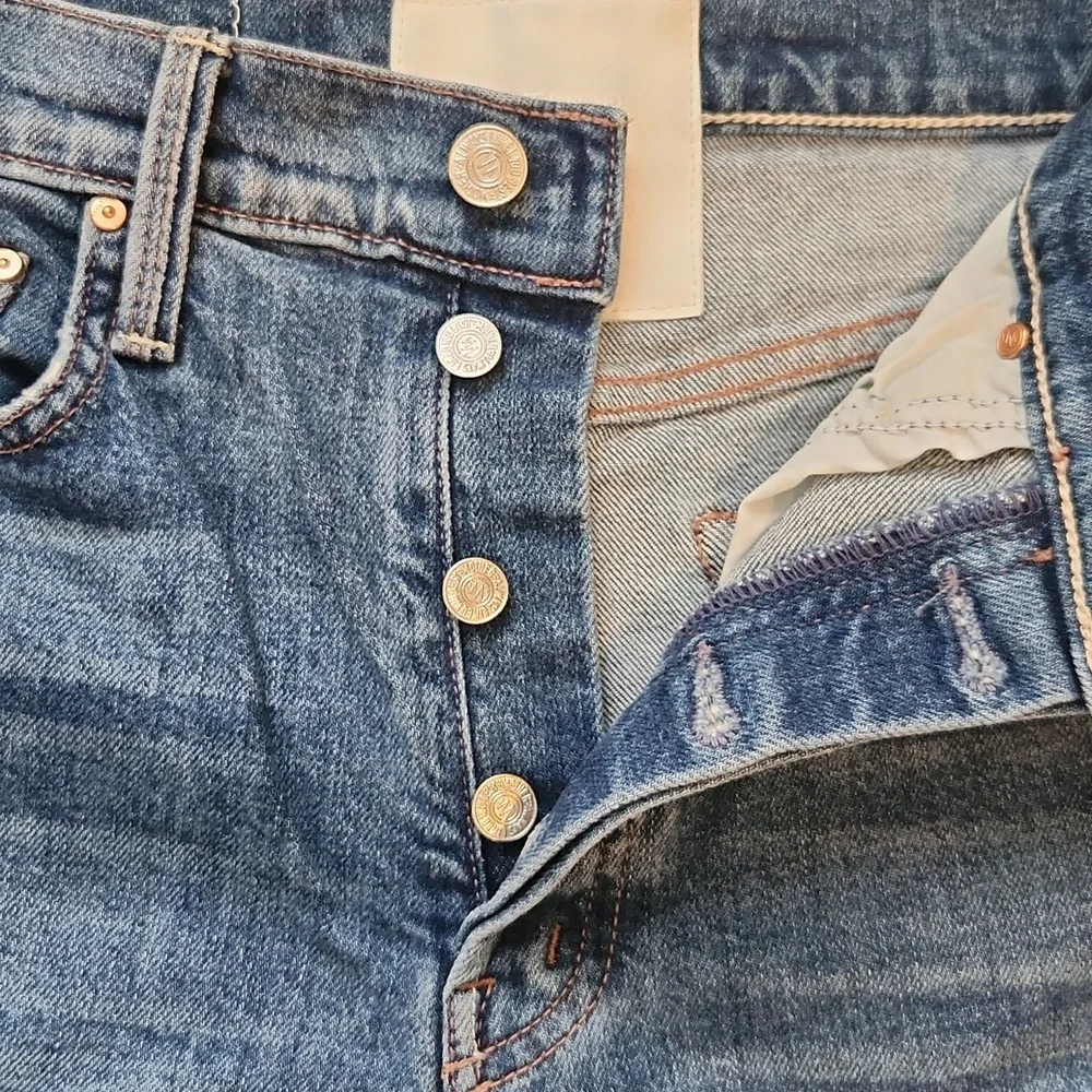 Mother The Tomcat Kneeling On Stones Button Fly Jeans - Picture 8 of 10